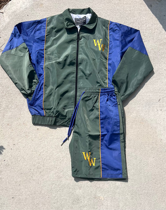 Mean Green windbreaker set